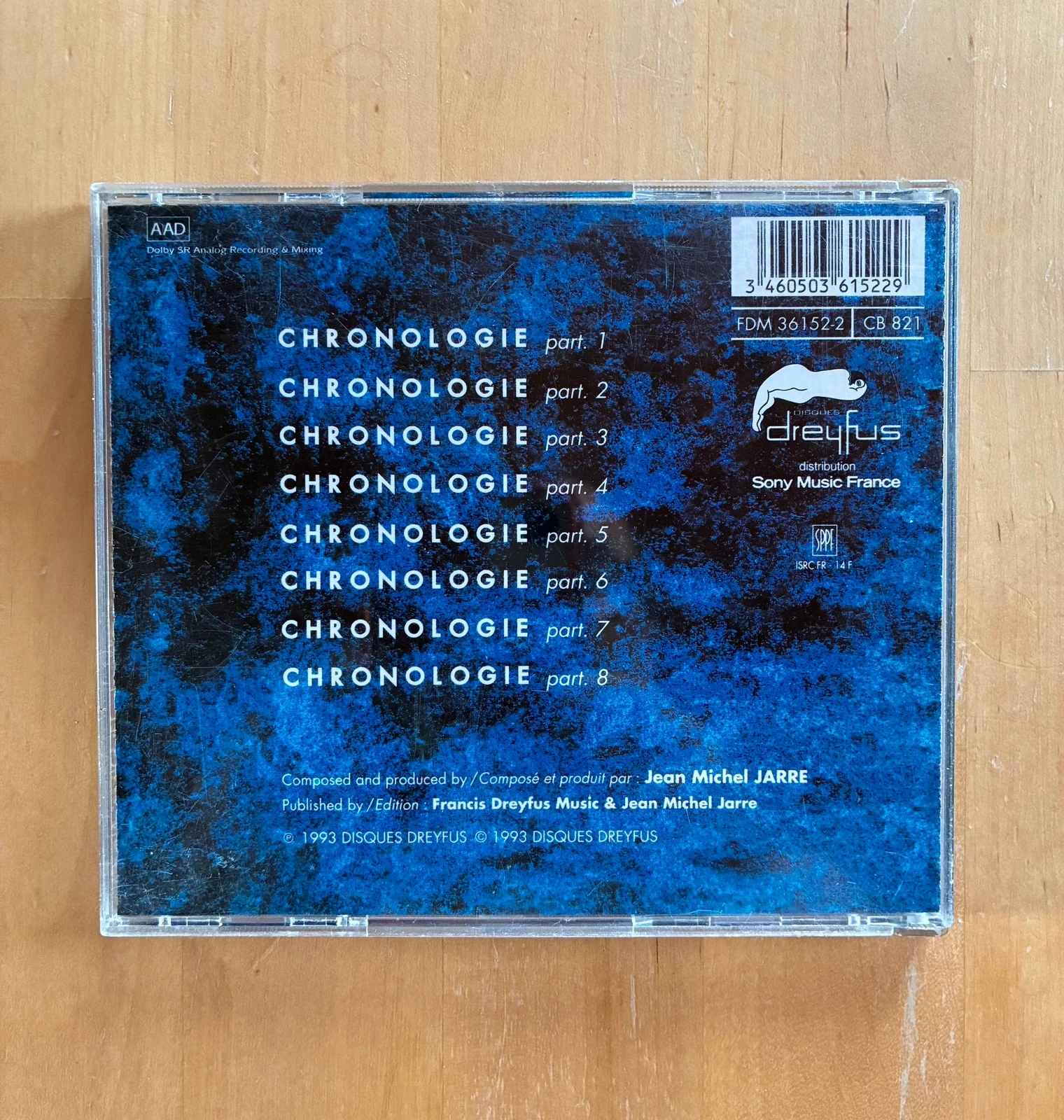 CD Jean-Michel Jarre Chronologie. – photo 3